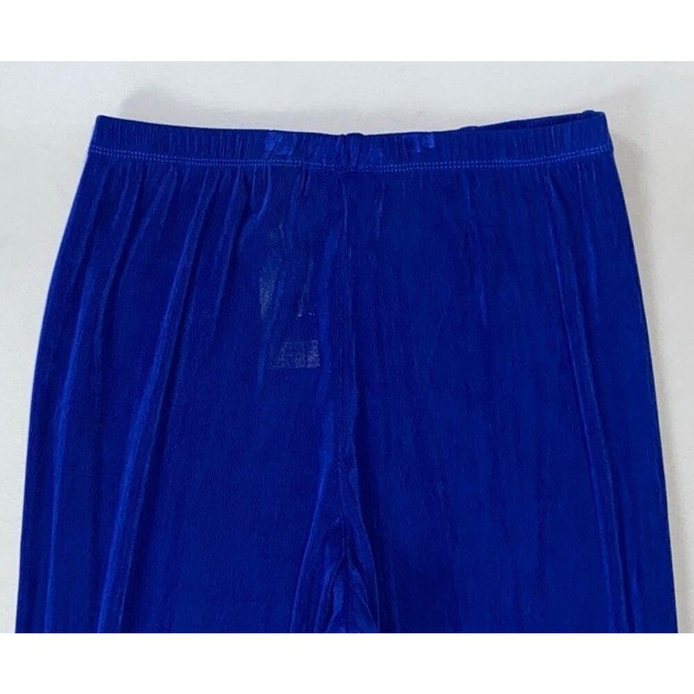 Chico's Vintage USA Made Travelers No Tommy Micro-Cord Pants in Royale. 1 (8). - Picture 10 of 10